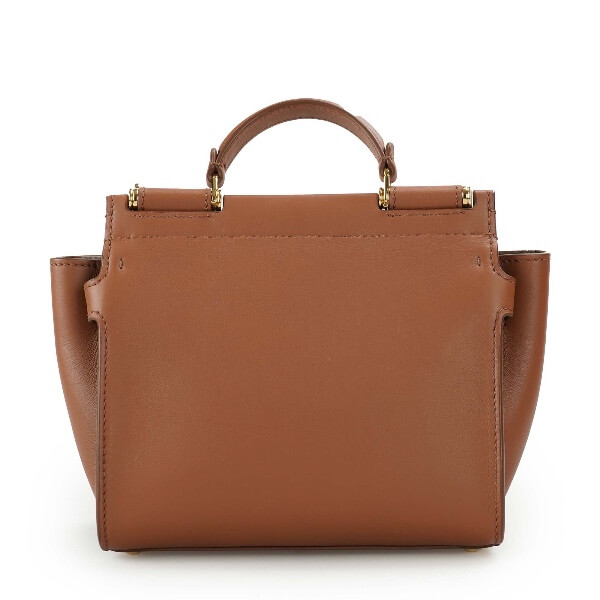 Dolce Gabbana - Brown Leather Sicily 62 Bag 